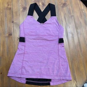 Lululemon Push Your Limits Ultraviolet Tank Top